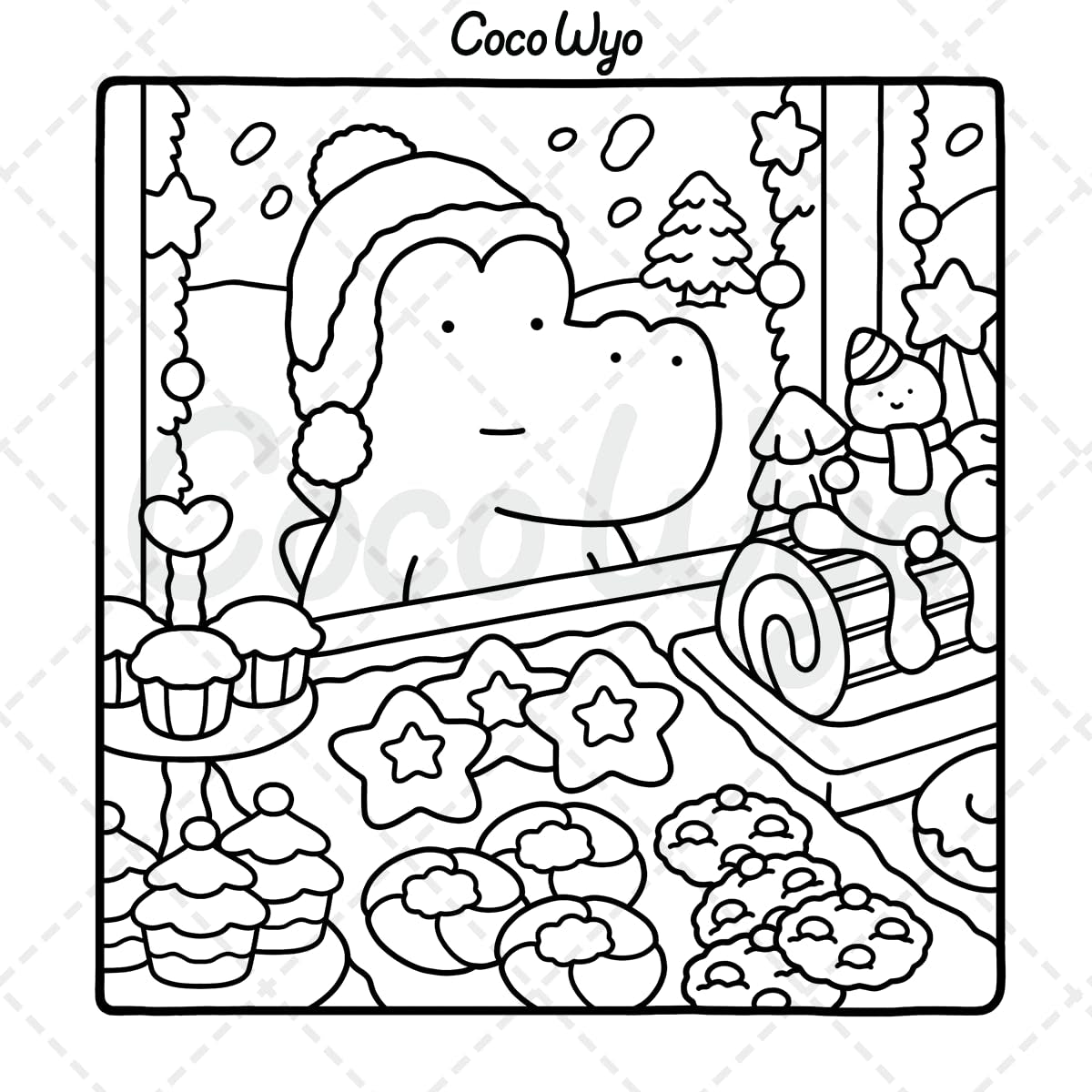 Comfy Days: Coloring Book for Adults and Teens Featuring Super Cute Animal Characters in Cozy Hygge Moments for Relaxation (Cozy Spaces Coloring)