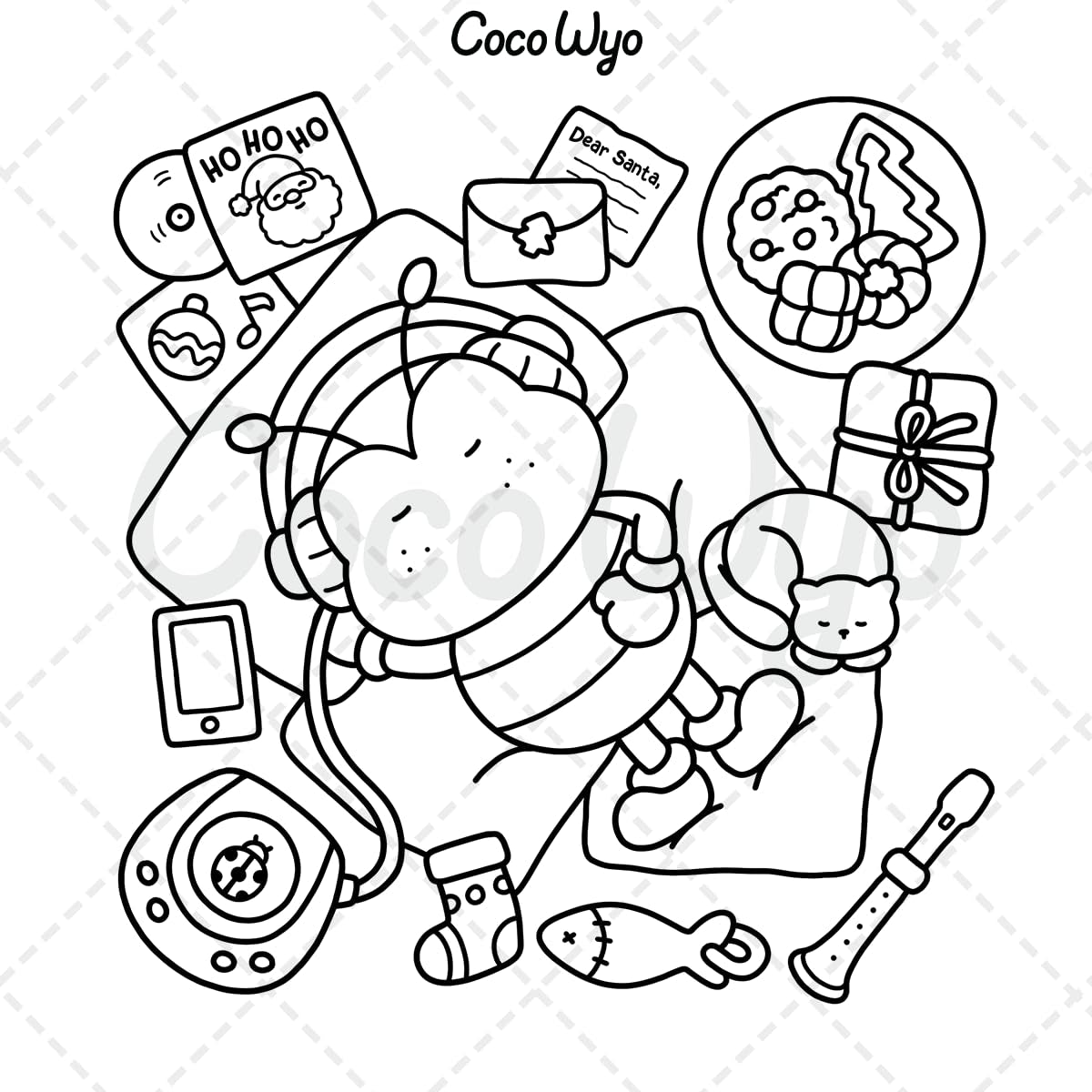 Comfy Days: Coloring Book for Adults and Teens Featuring Super Cute Animal Characters in Cozy Hygge Moments for Relaxation (Cozy Spaces Coloring)