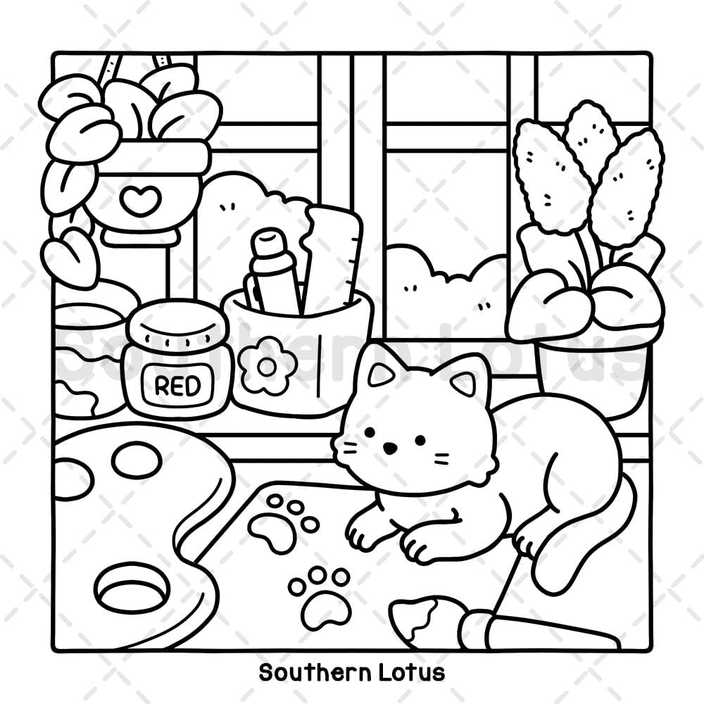 Little Cozy: Coloring Book for Adults and Teens Featuring Hygge Corners and Pocket Spaces, Easy and Cute Designs for Relaxation and Chill (Cute & Easy Coloring)