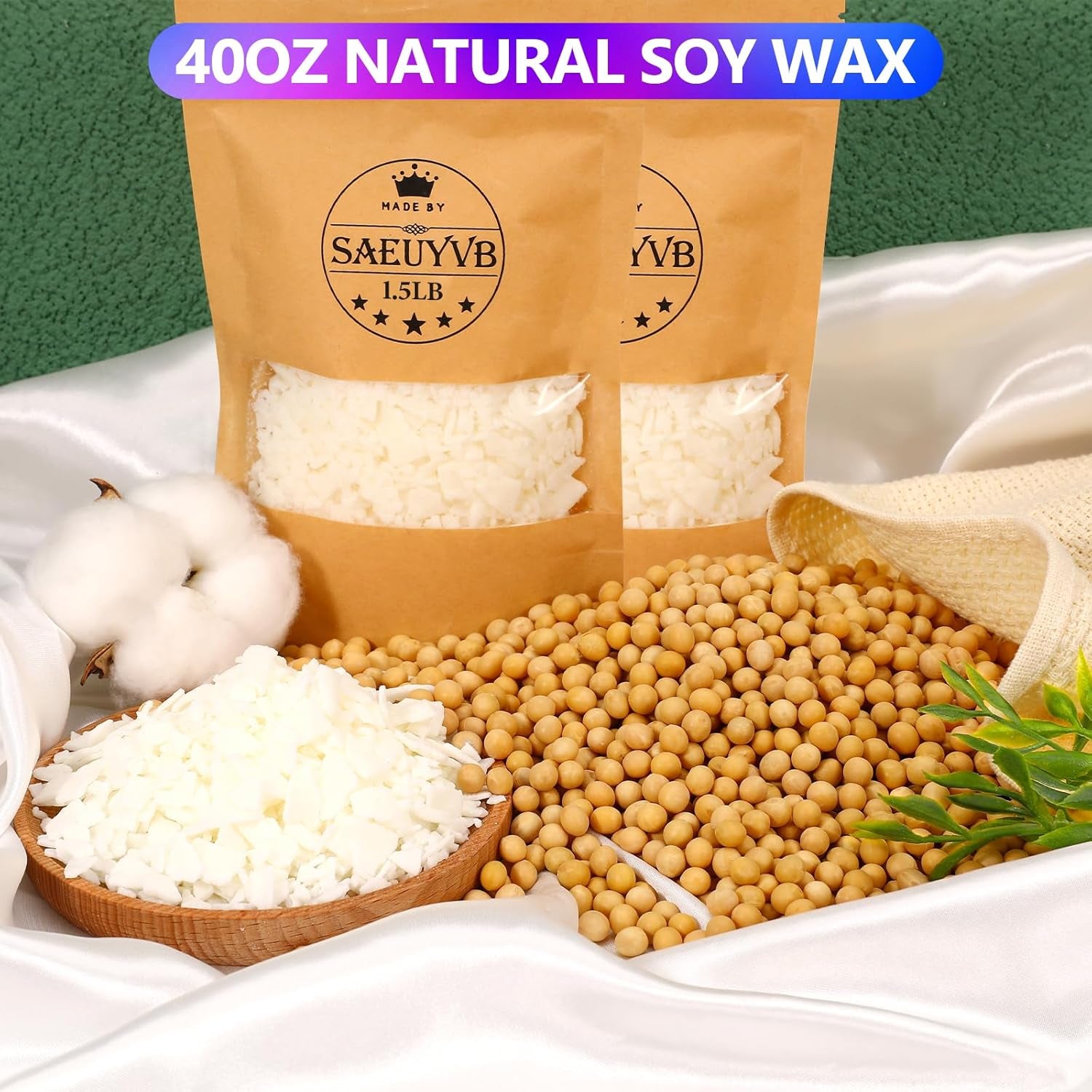 Candle Making Kit with Hot Plate Full Set - for Adult - DIY Starter Soy Candle Making Supplies - Perfect as Home Decorations