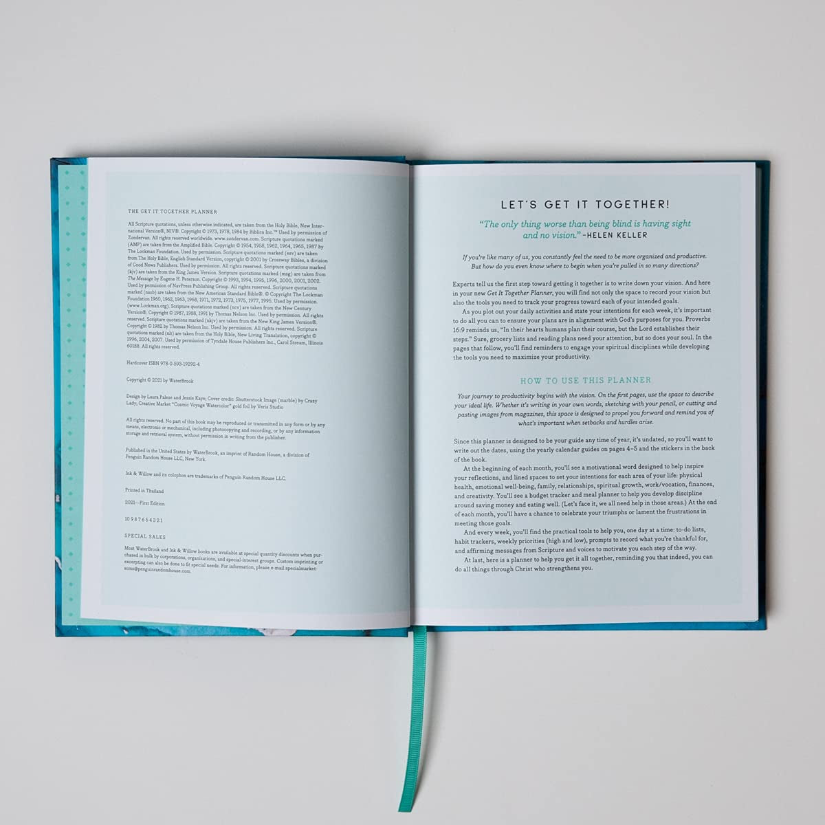 The Get It Together Planner: Living with Intention Week by Week