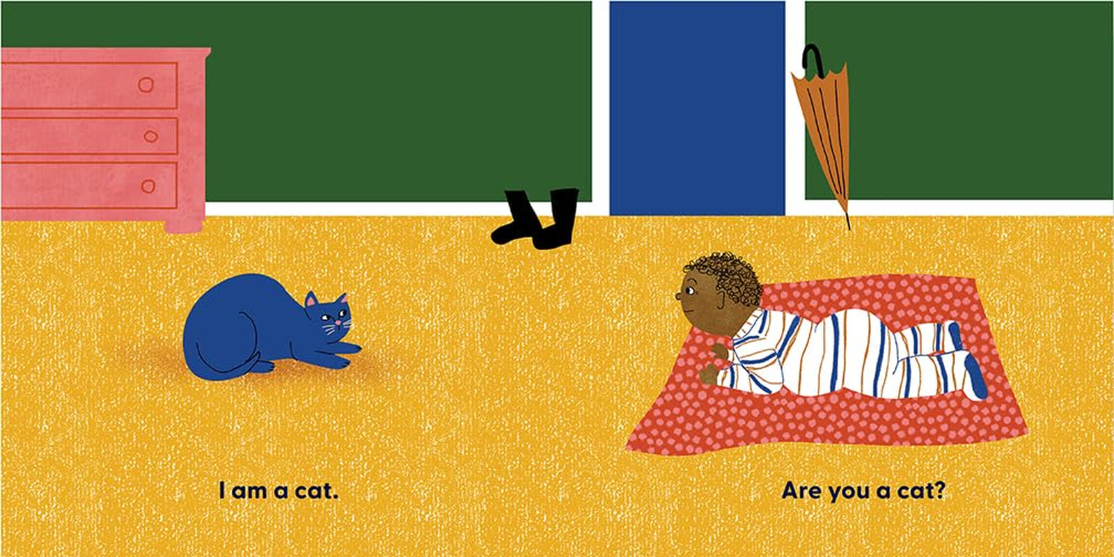 Cat'S First Baby: a Board Book (Dog and Cat'S First)