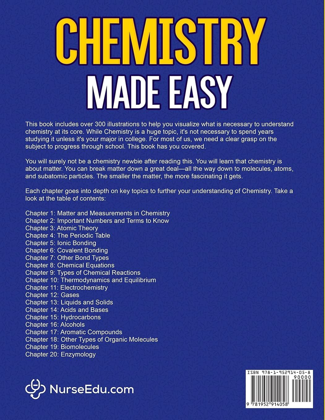 Chemistry Made Easy: an Illustrated Study Guide for Students to Easily Learn Chemistry