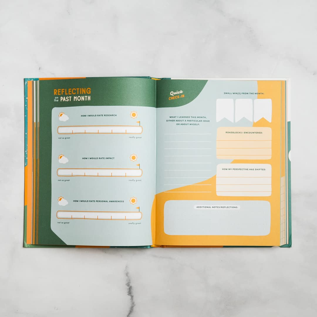 Be the Difference Monthly Planner: Serve Others and Change the World: a Guided Journal