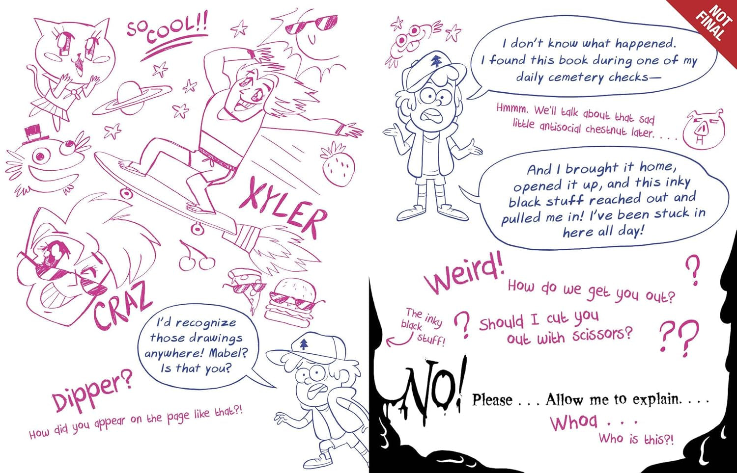 Gravity Falls: Don'T Color This Book!: It'S Cursed!