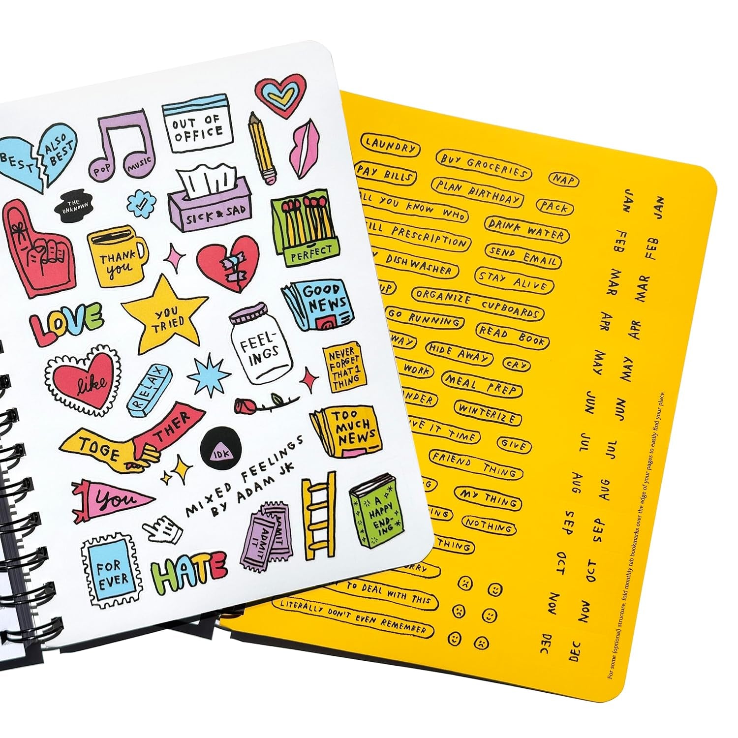 Unsolicited Advice Planner: Undated 52 Week Planner