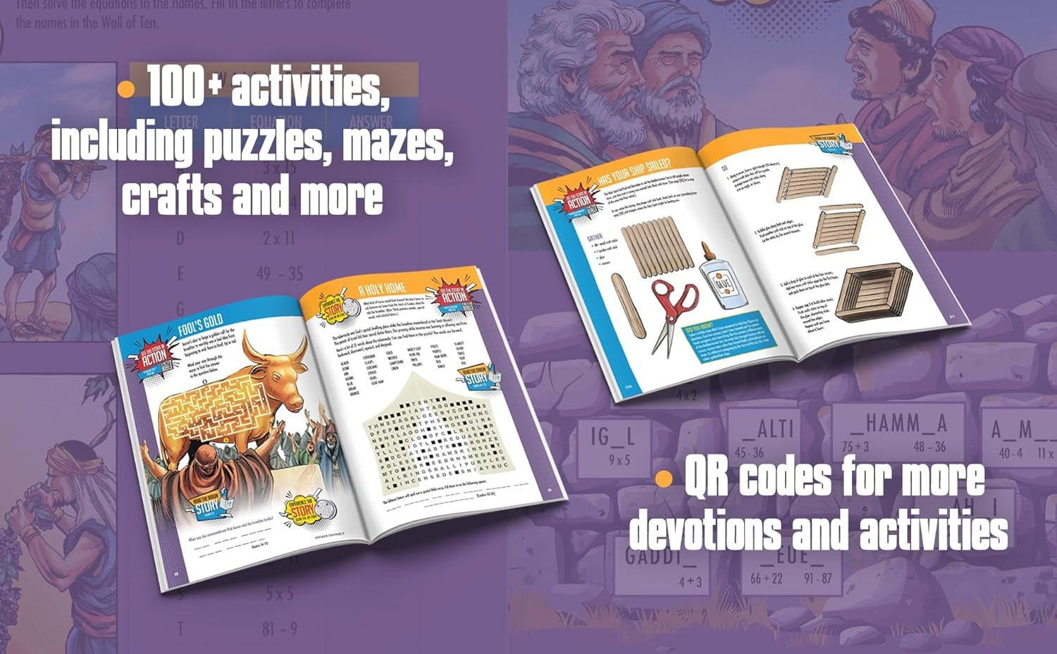 The Action Bible Ultimate Activity Book for Kids