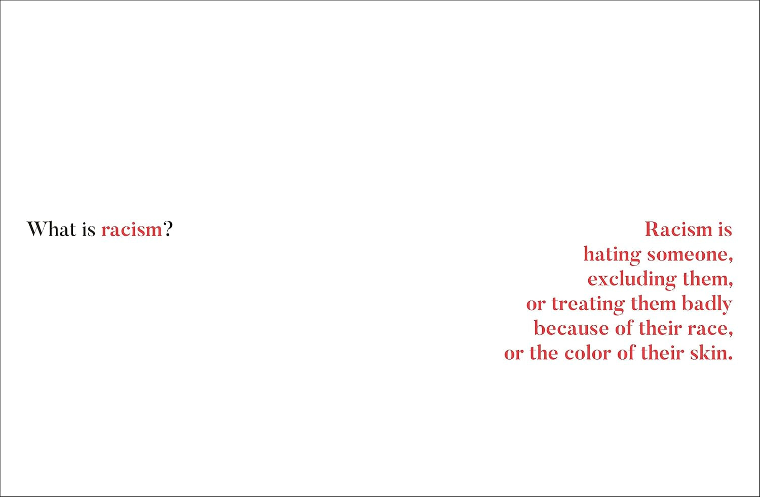 A Kids Book about Racism