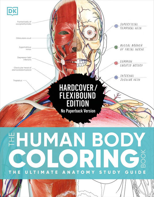 (Copy) Fast Shipping - The Human Body Coloring Book
