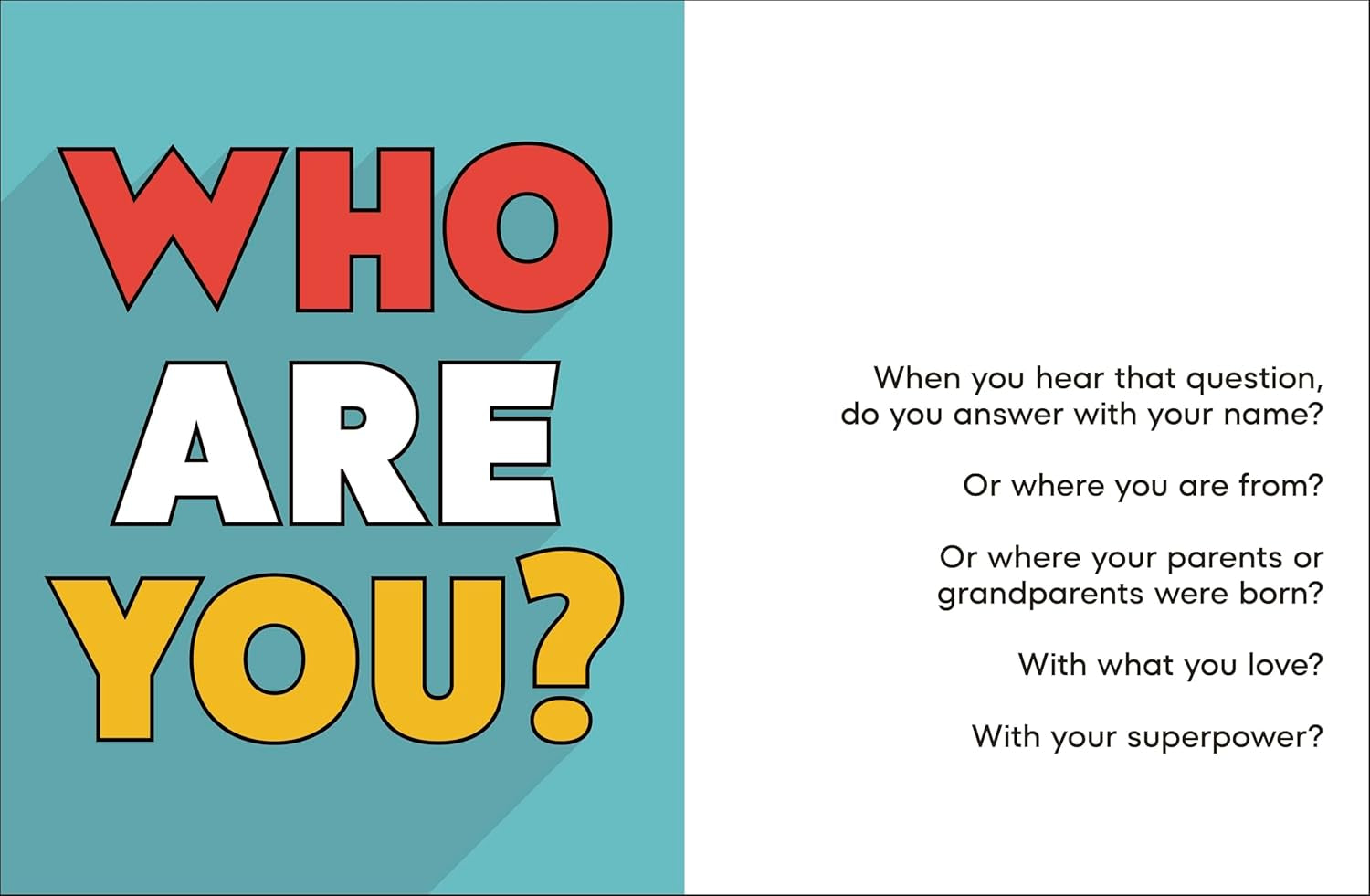 A Kids Book about Identity