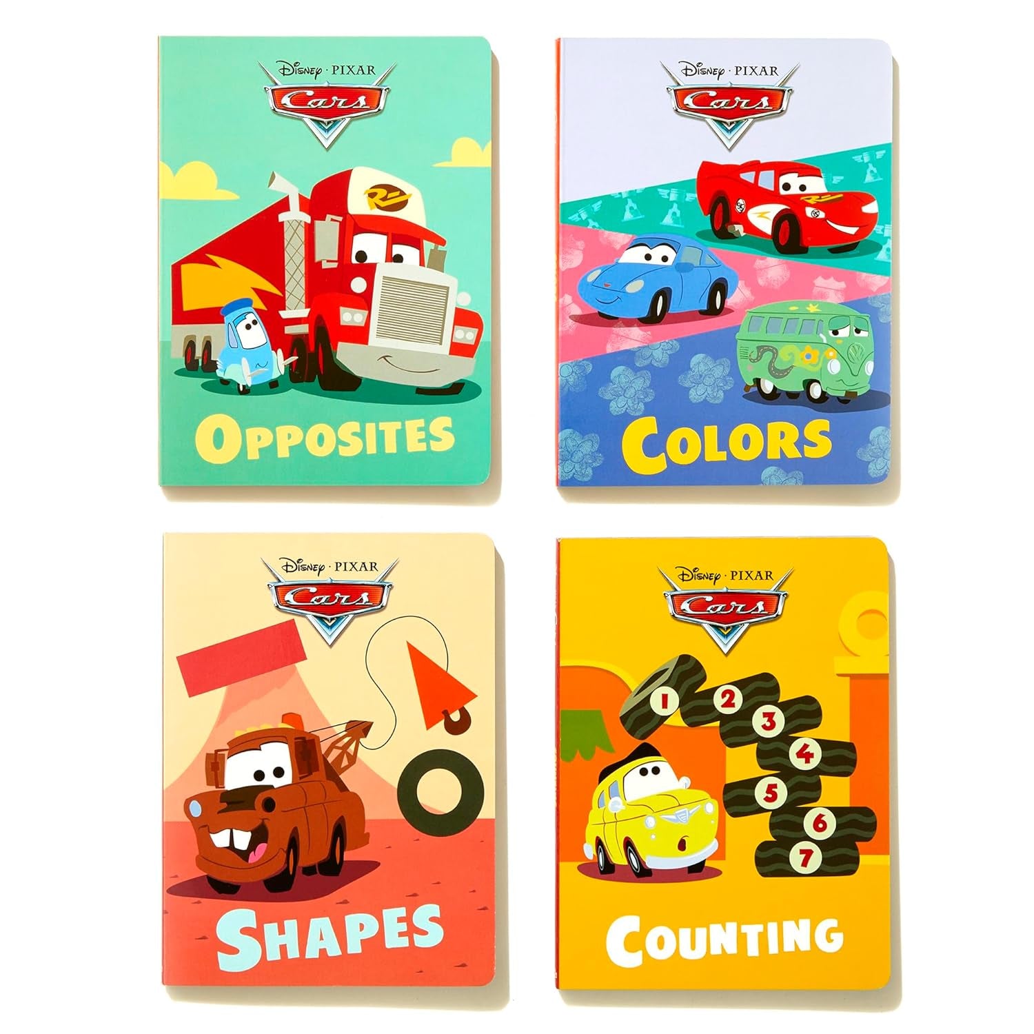 Shapes, Colors, Counting & More! (Disney/Pixar Cars)