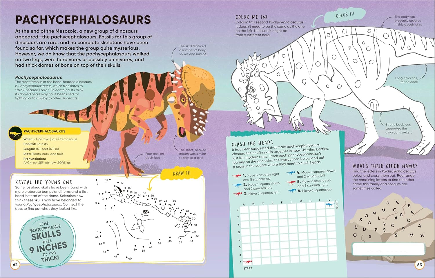 Brain Booster Dinosaurs and Other Prehistoric Creatures: over 100 Mind-Boggling Activities That Make Learning Easy and Fun (DK Brain Booster)