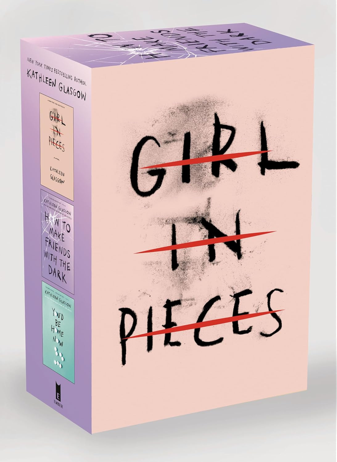 Kathleen Glasgow Three-Book Boxed Set: Girl in Pieces; How to Make Friends with the Dark; You'D Be Home Now