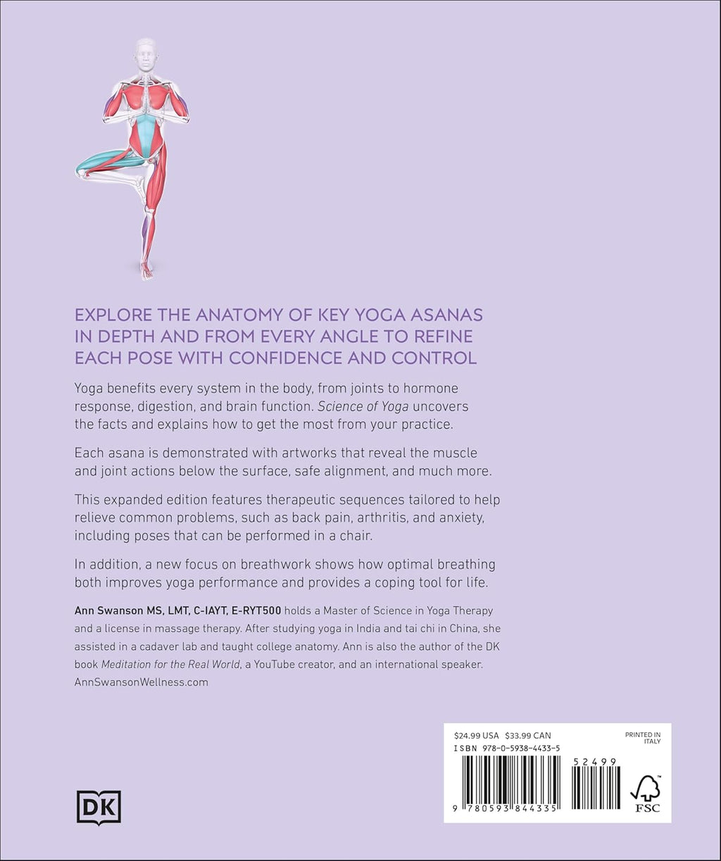 Science of Yoga: Understand the Anatomy and Physiology to Perfect Your Practice (DK Science Of)