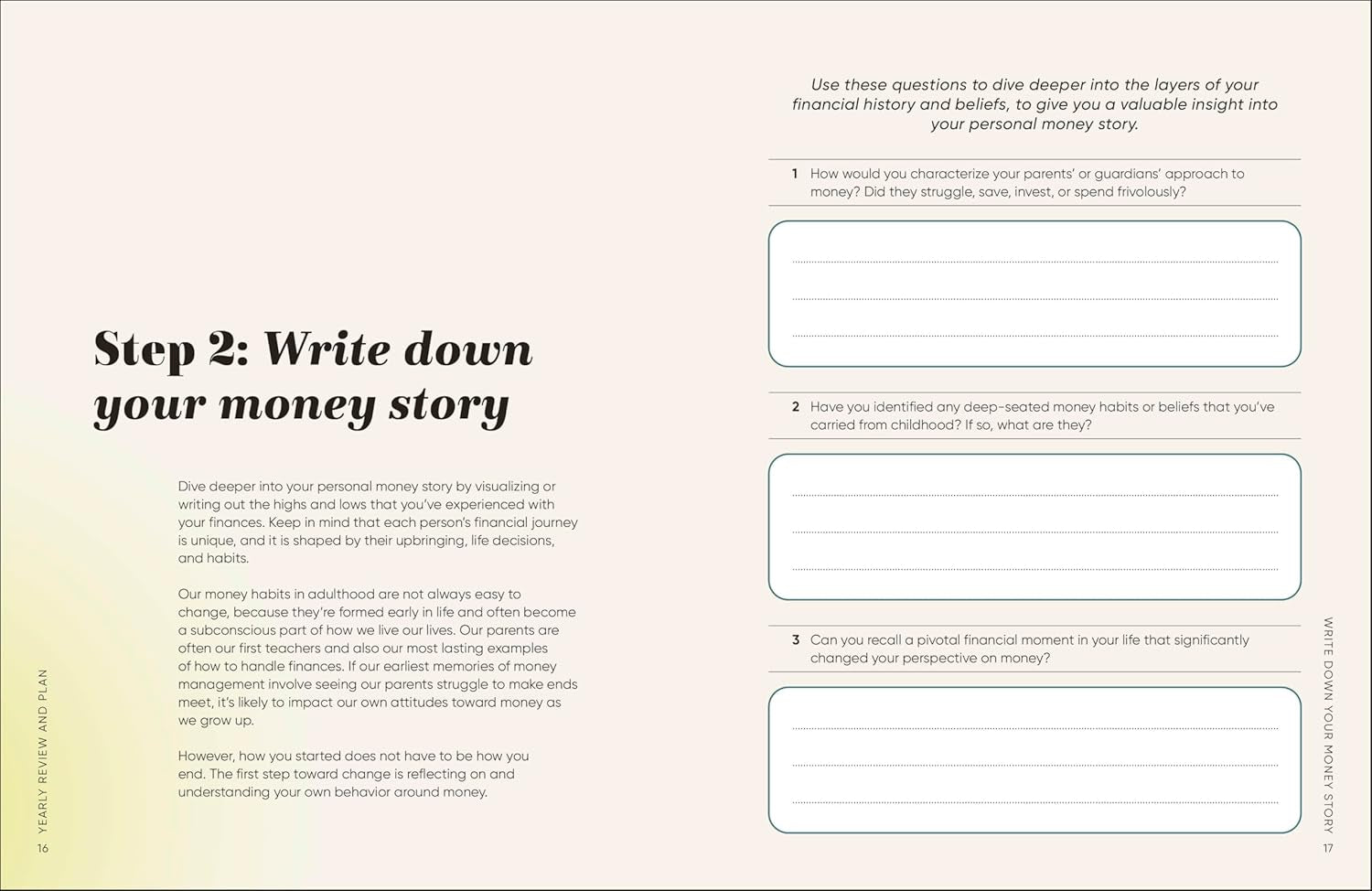 Your Financial Planner: Review, Plan, Reflect