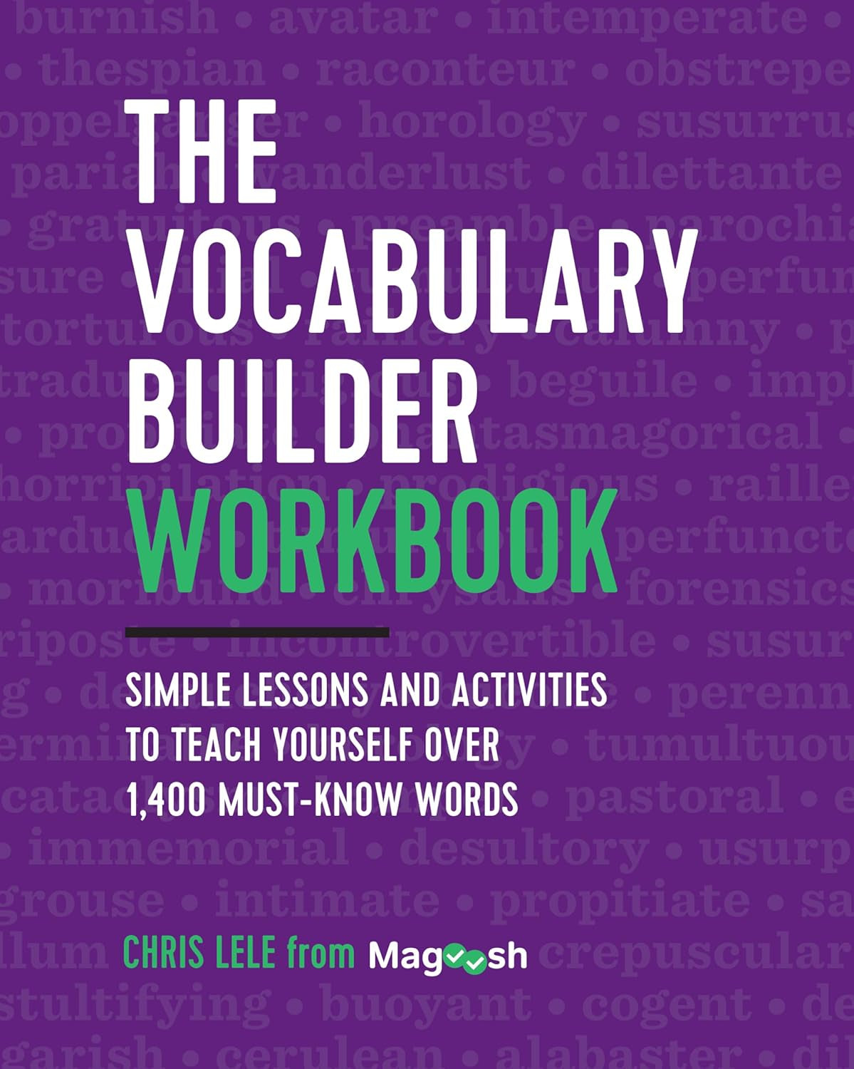 The Vocabulary Builder Workbook: Simple Lessons and Activities to Teach Yourself over 1,400 Must-Know Words