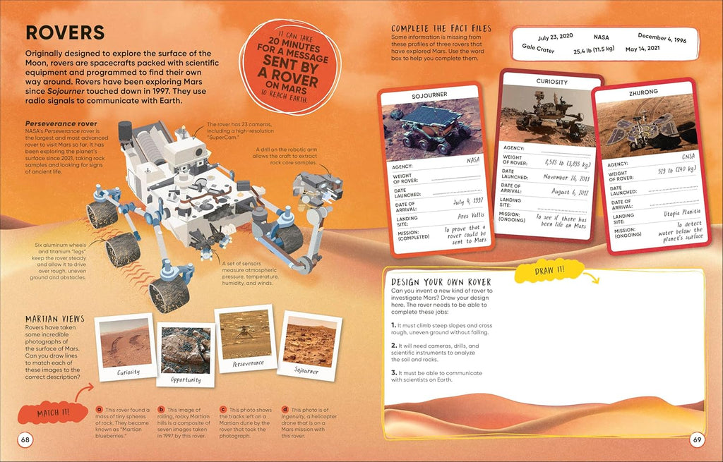 Brain Booster Stars and Planets: over 100 Mind-Boggling Activities That Make Learning Easy and Fun (DK Brain Booster)