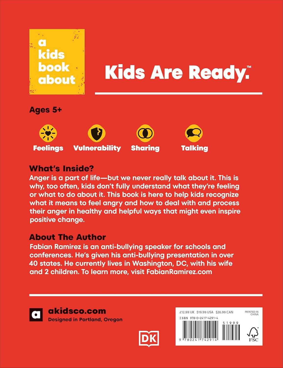 A Kids Book about Anger