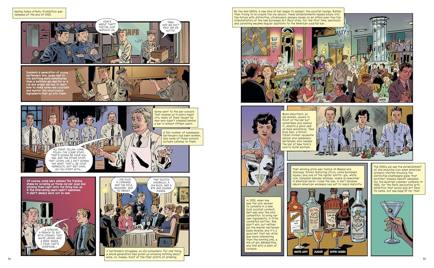 The Comic Book History of the Cocktail: Five Centuries of Mixing Drinks and Carrying On