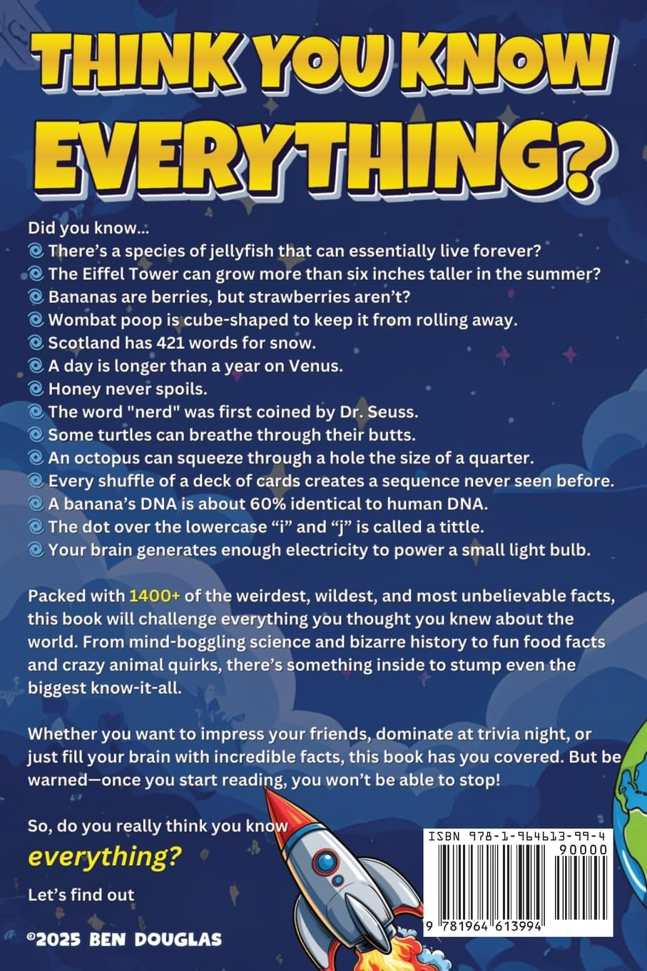 Ultimate Trivia: 1400+ Fascinating Facts about History, Science, Pop Culture, and Everything in Between!