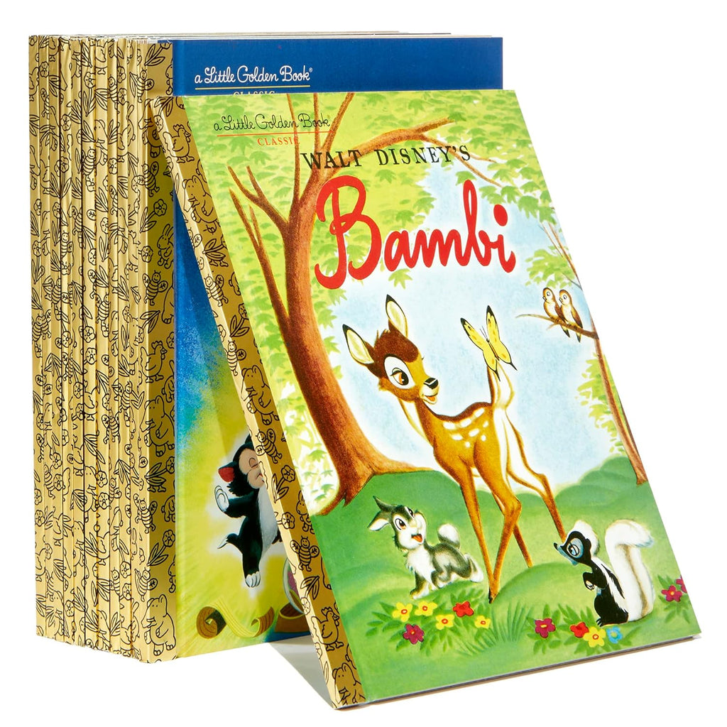 12 Beloved Disney Classic Little Golden Books (Boxed Set)