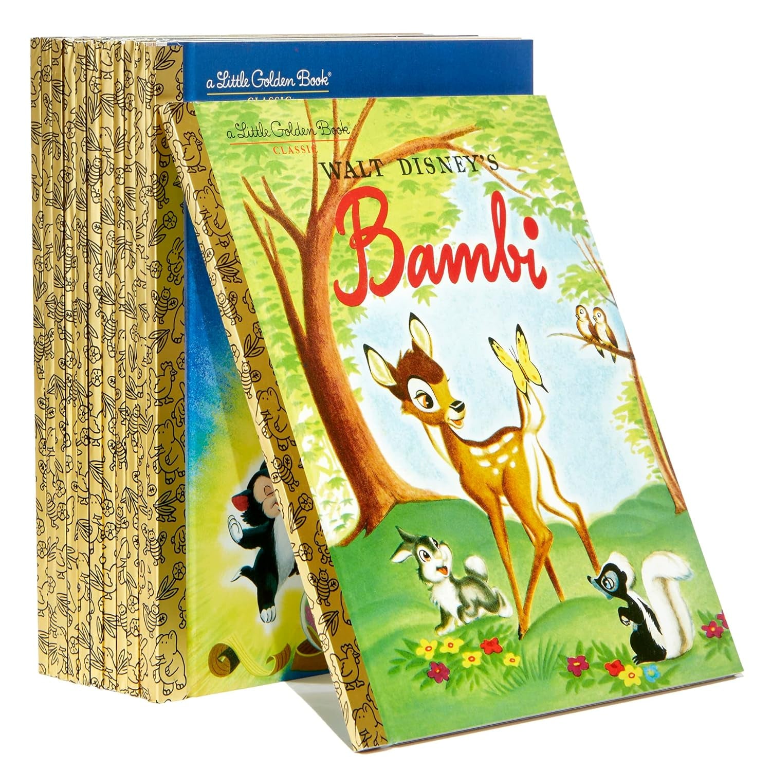 12 Beloved Disney Classic Little Golden Books (Boxed Set)