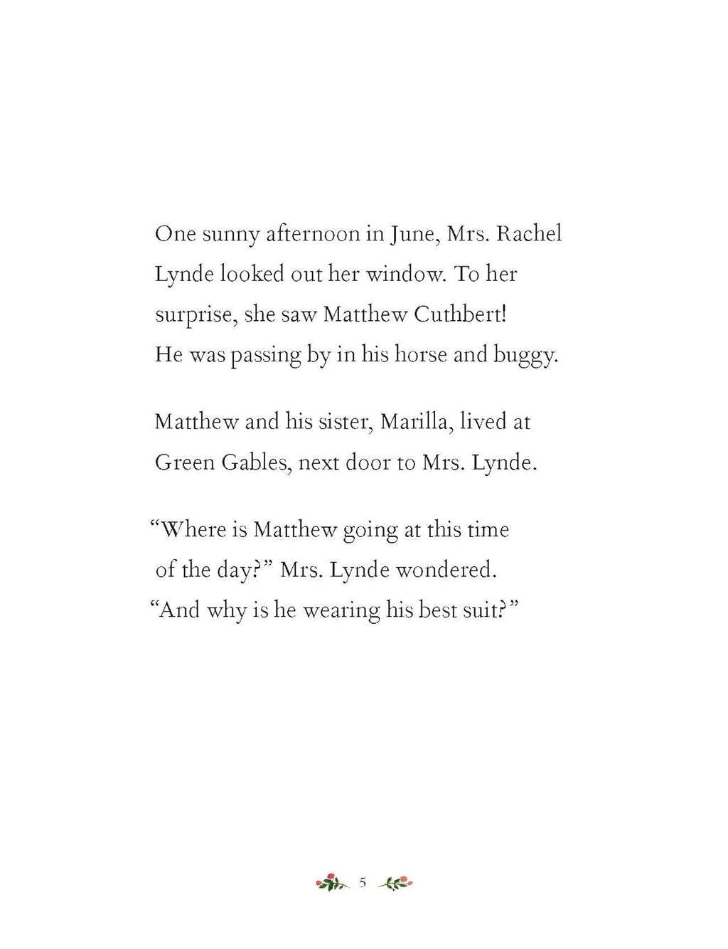 Anne of Green Gables: the Chapter Book Collection (An Anne Chapter Book)