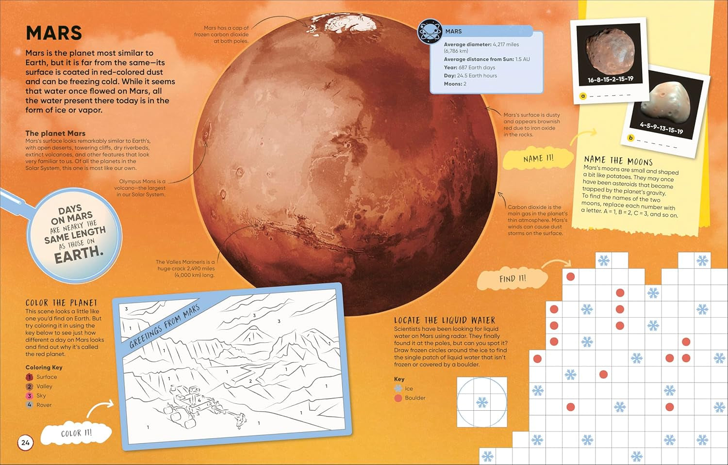 Brain Booster Stars and Planets: over 100 Mind-Boggling Activities That Make Learning Easy and Fun (DK Brain Booster)