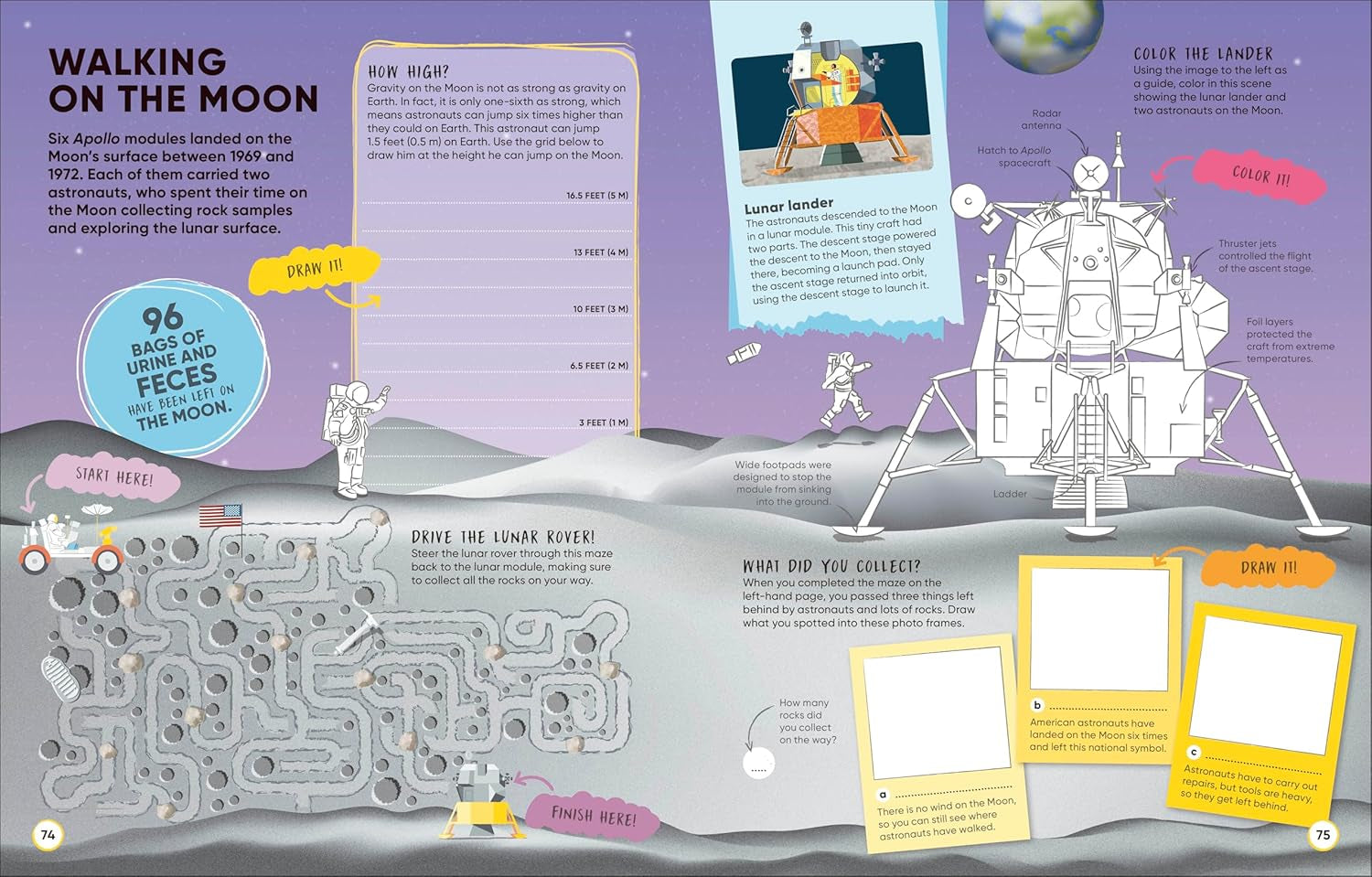 Brain Booster Stars and Planets: over 100 Mind-Boggling Activities That Make Learning Easy and Fun (DK Brain Booster)