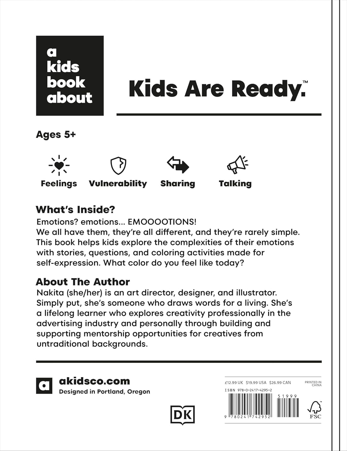 A Kids Book about Emotions