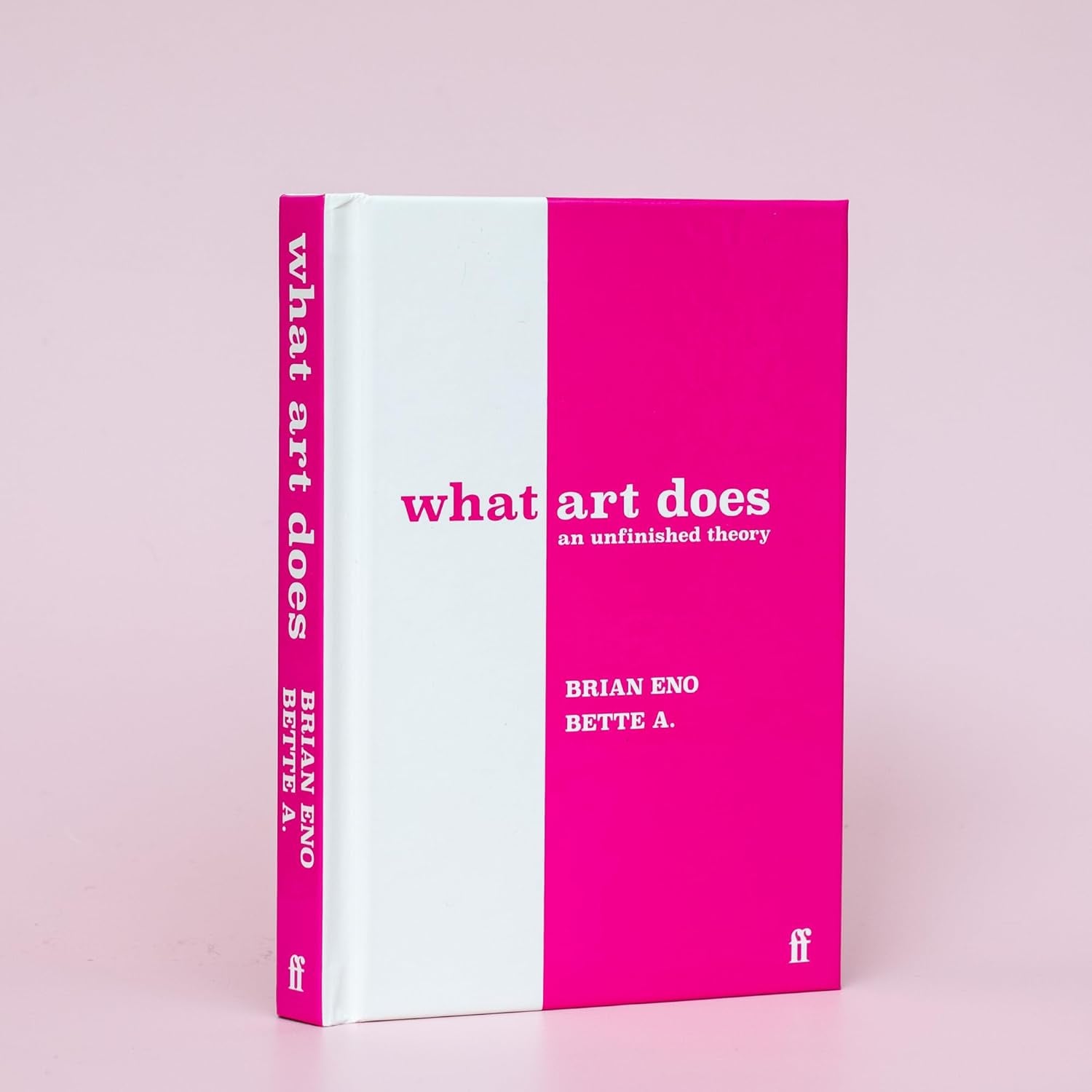 What Art Does: an Unfinished Theory