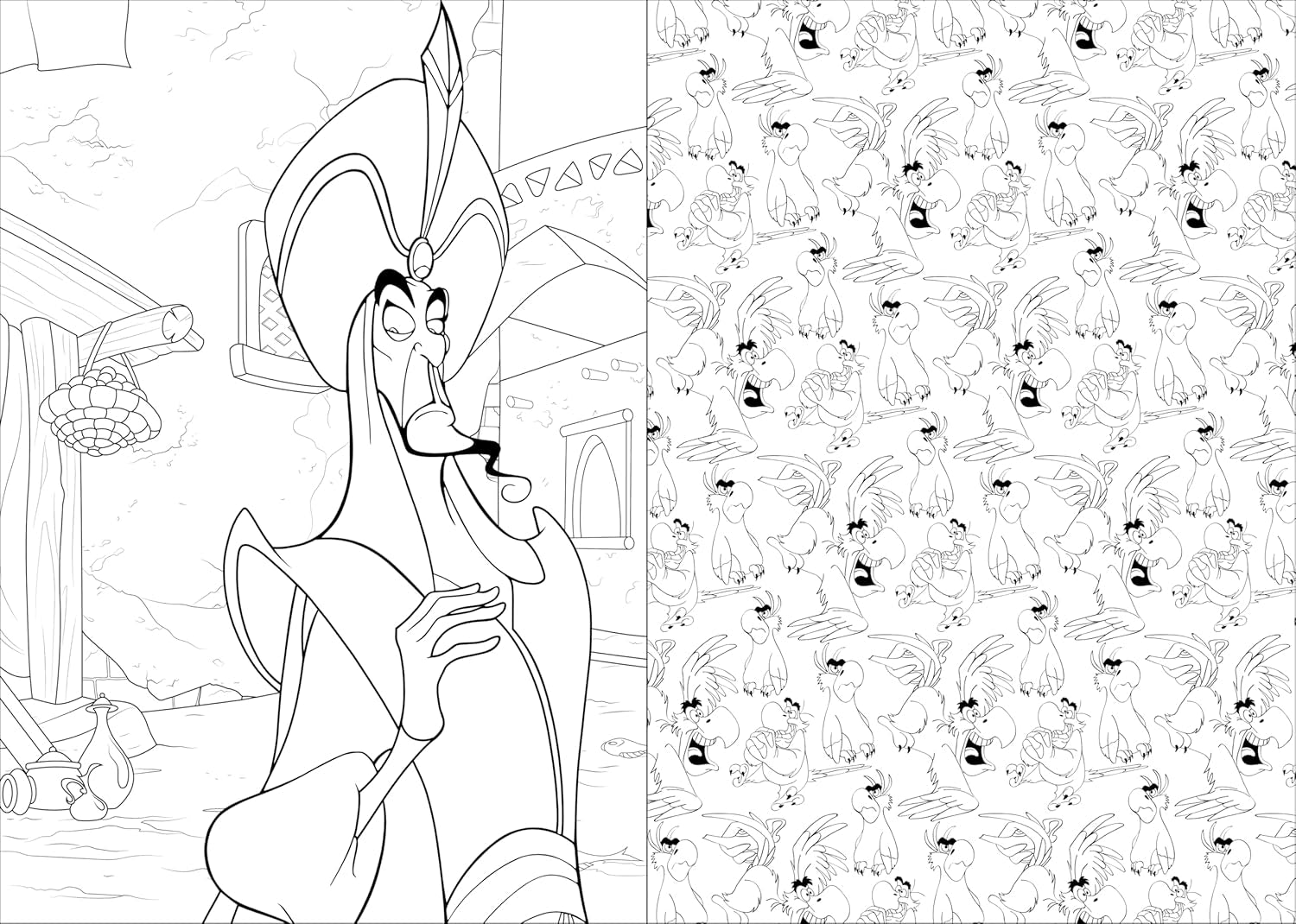 Art of Coloring: Disney Villains