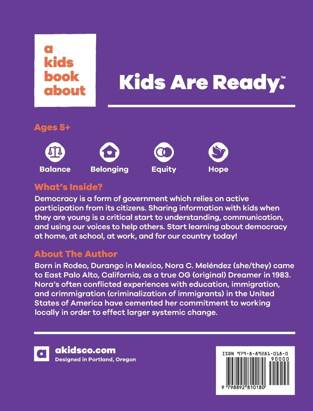 A Kids Book about Democracy