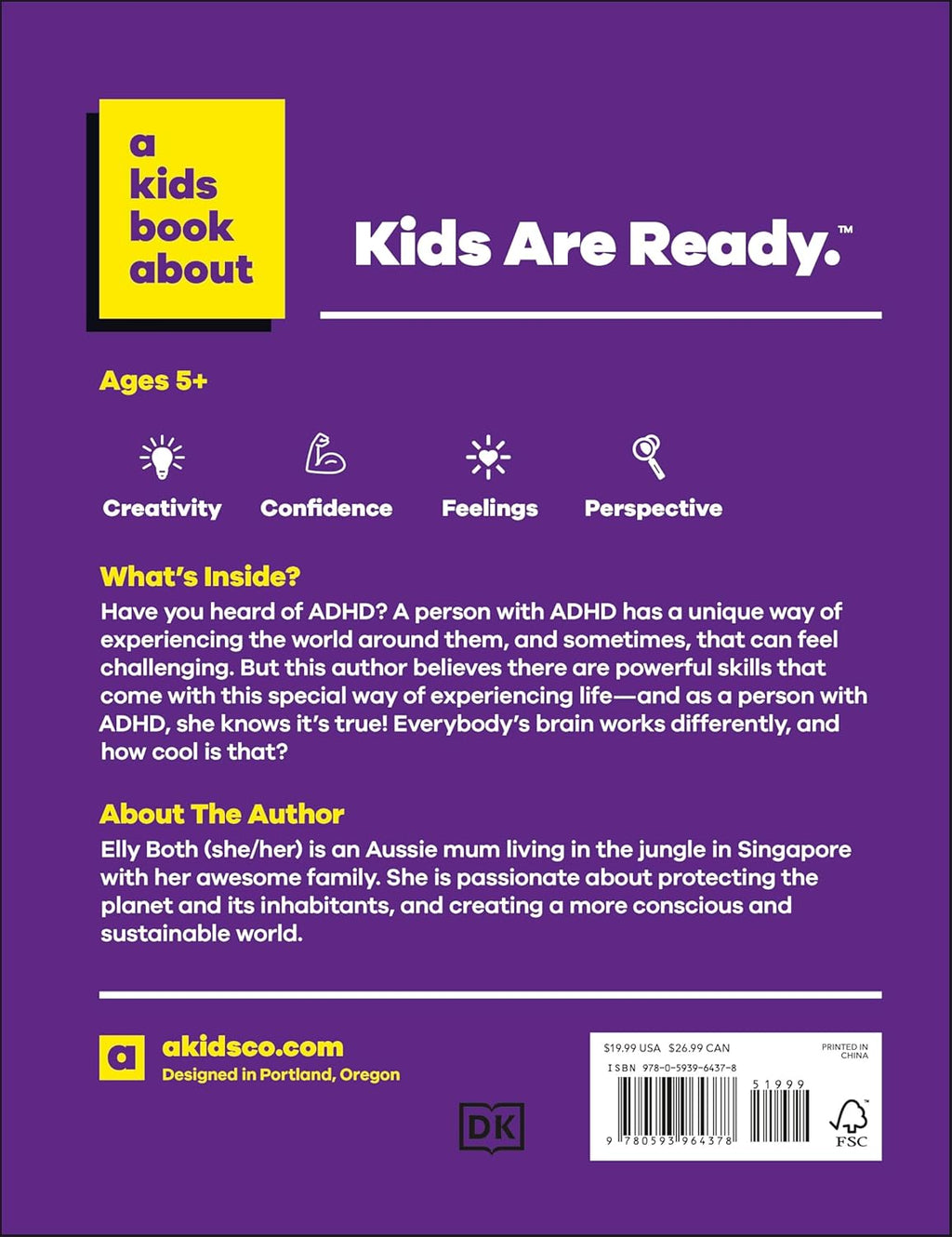A Kids Book about ADHD