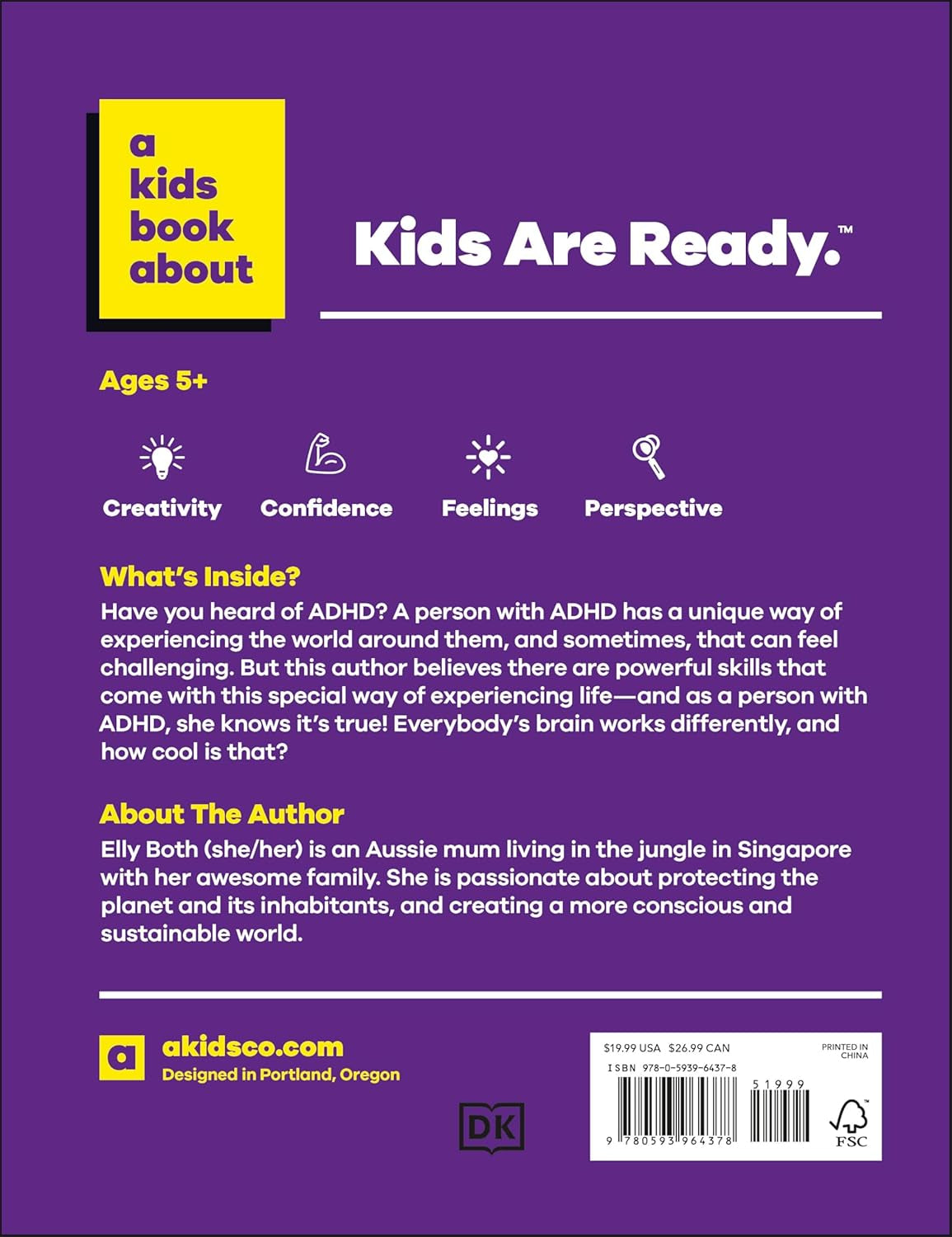 A Kids Book about ADHD