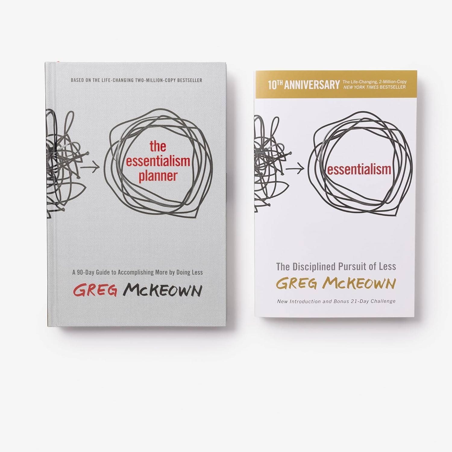 The Essentialism Planner: a 90-Day Guide to Accomplishing More by Doing Less
