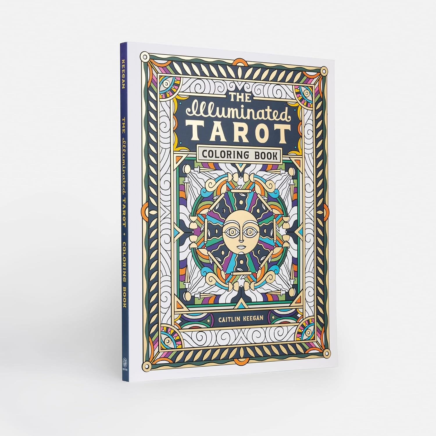 The Illuminated Tarot Coloring Book: Tarot Card Art Coloring Book