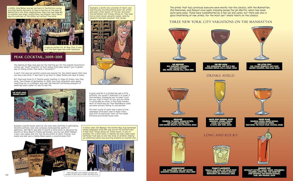 The Comic Book History of the Cocktail: Five Centuries of Mixing Drinks and Carrying On