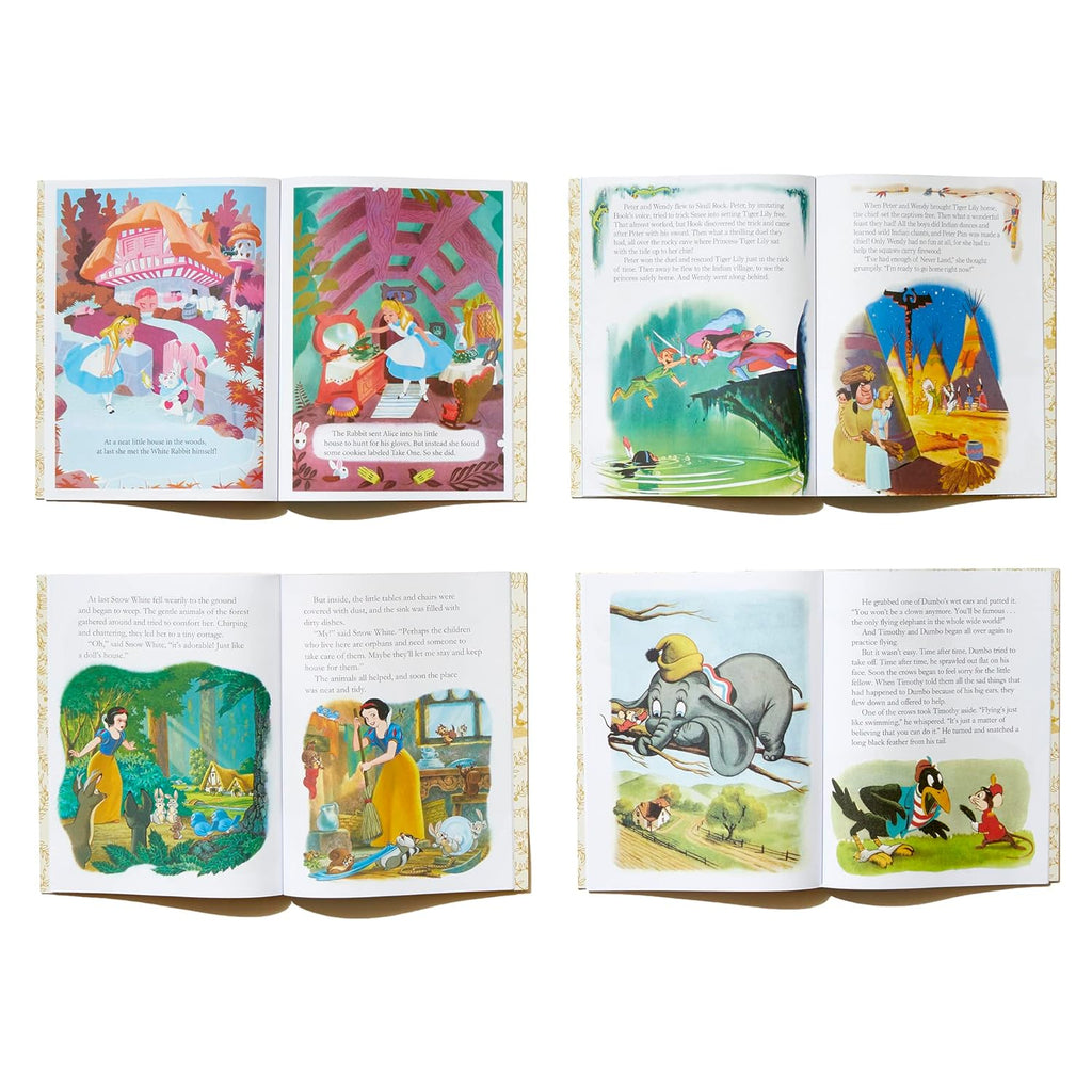 12 Beloved Disney Classic Little Golden Books (Boxed Set)