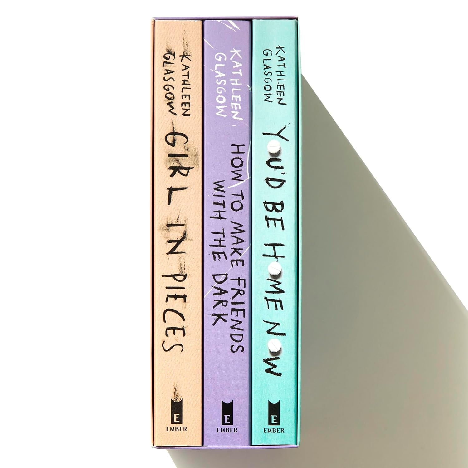 Kathleen Glasgow Three-Book Boxed Set: Girl in Pieces; How to Make Friends with the Dark; You'D Be Home Now