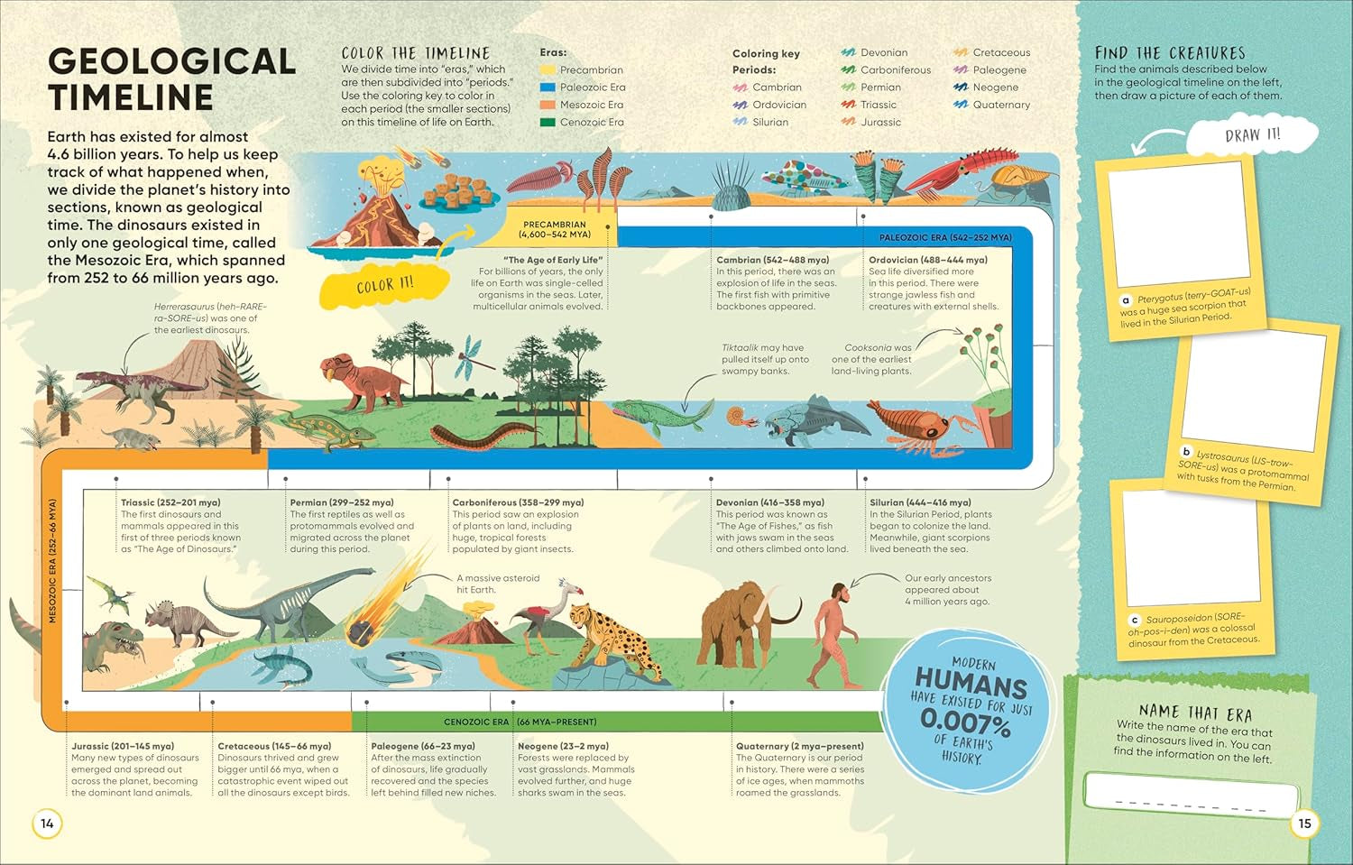 Brain Booster Dinosaurs and Other Prehistoric Creatures: over 100 Mind-Boggling Activities That Make Learning Easy and Fun (DK Brain Booster)