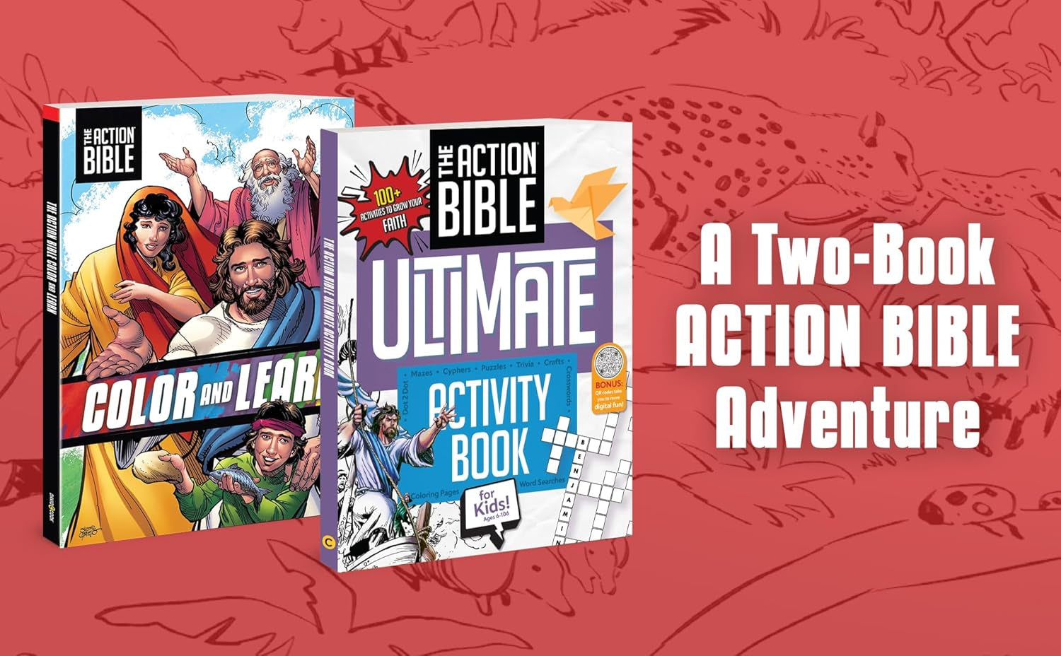 The Action Bible Ultimate Coloring & Activity Pack