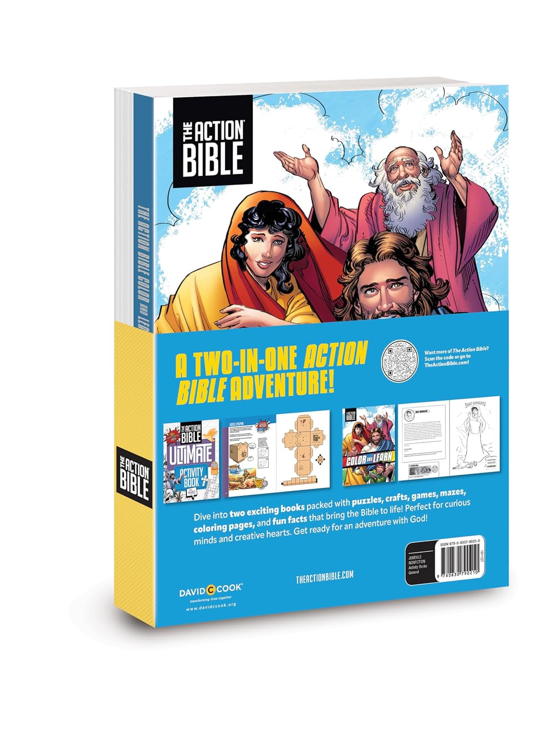 The Action Bible Ultimate Coloring & Activity Pack
