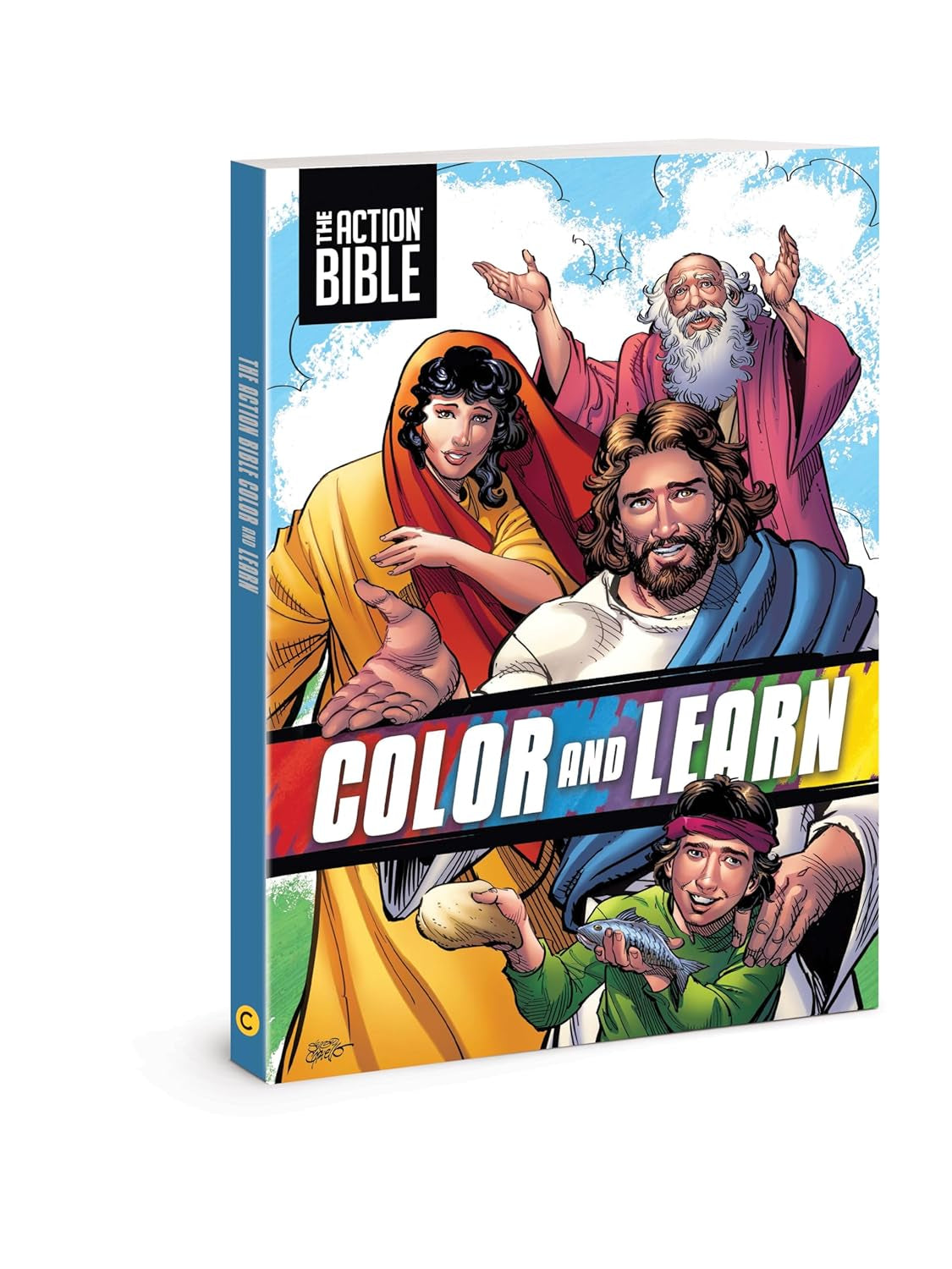 The Action Bible Color and Learn