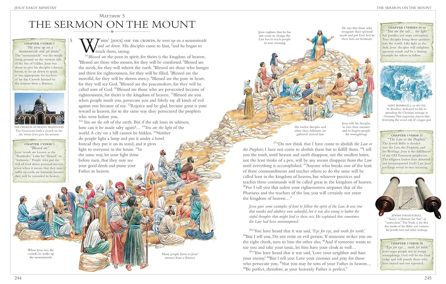 Illustrated Family Bible: Understanding the Greatest Story Ever Told (DK Bibles and Bible Guides)