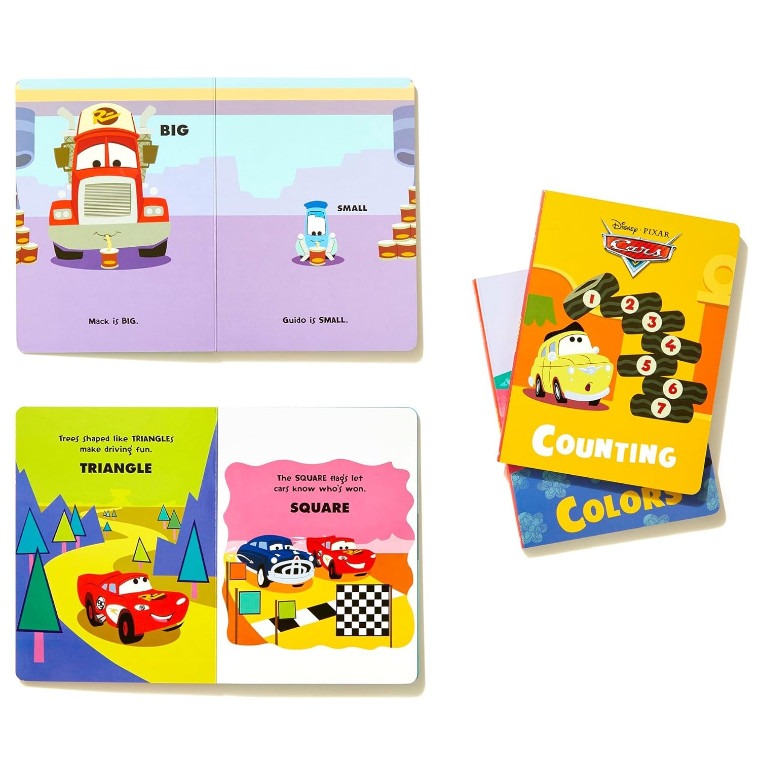 Shapes, Colors, Counting & More! (Disney/Pixar Cars)