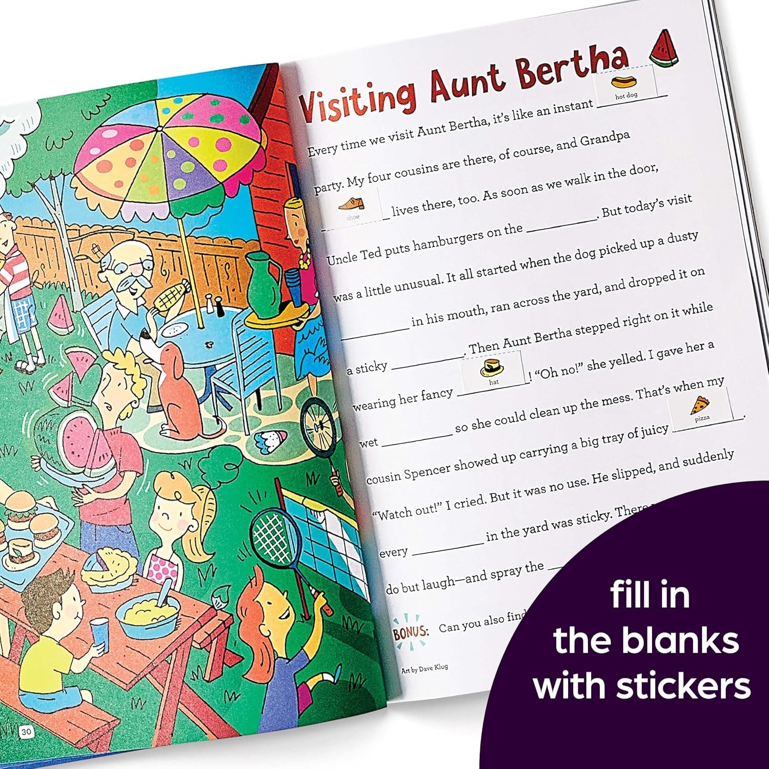 Silly Sticker Stories: Travel: Sticker Book for Kids 69 with Hidden Pictures Puzzles and Fill-In-The-Blank Stories for Road Trips, Flights and ... Hidden Pictures Silly Sticker Stories)