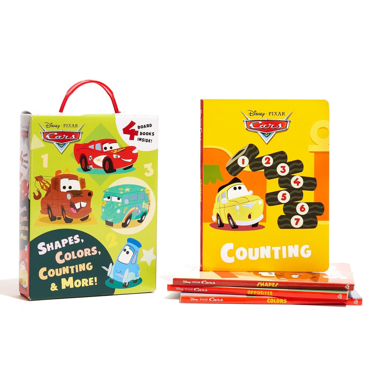 Shapes, Colors, Counting & More! (Disney/Pixar Cars)