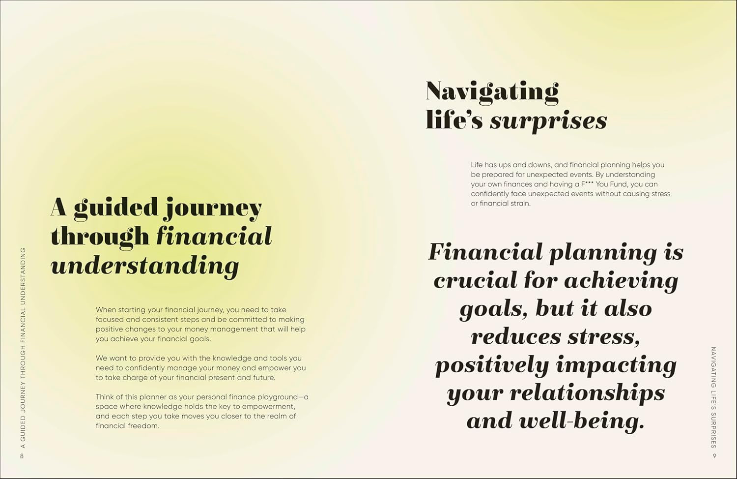 Your Financial Planner: Review, Plan, Reflect