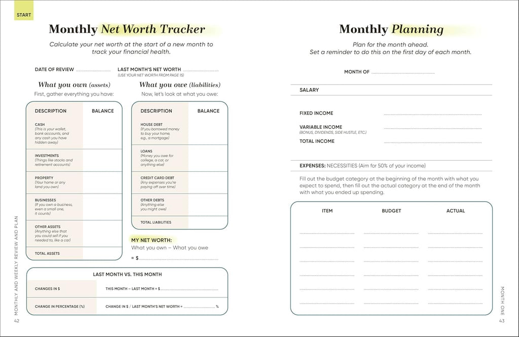 Your Financial Planner: Review, Plan, Reflect